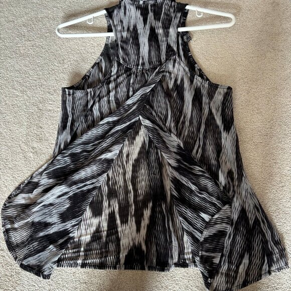 Black/Grey Striped Top - Picture 3 of 3